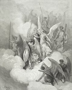 Abdiel et Satan, de 